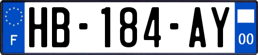 HB-184-AY