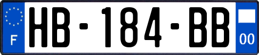 HB-184-BB