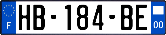 HB-184-BE