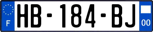 HB-184-BJ