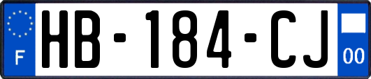 HB-184-CJ