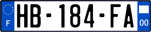 HB-184-FA