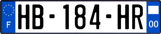 HB-184-HR