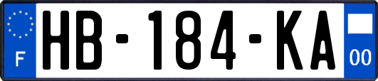HB-184-KA