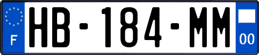HB-184-MM