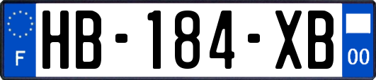 HB-184-XB
