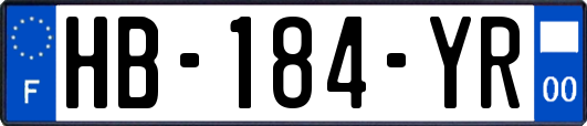 HB-184-YR