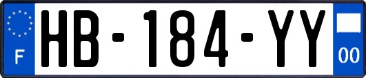 HB-184-YY