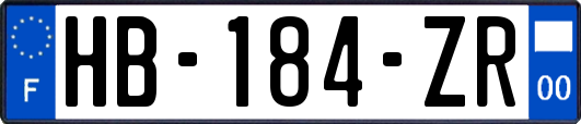 HB-184-ZR