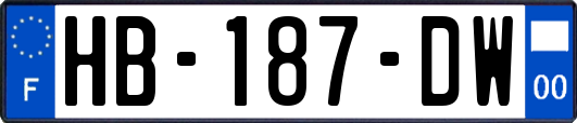 HB-187-DW