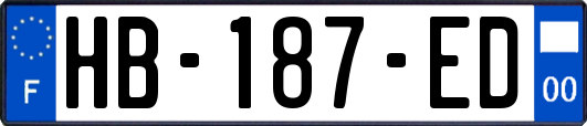 HB-187-ED