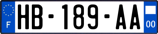 HB-189-AA