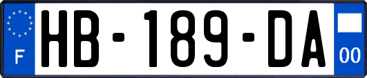 HB-189-DA