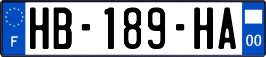 HB-189-HA