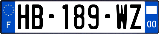 HB-189-WZ