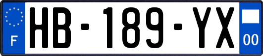 HB-189-YX