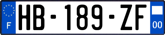 HB-189-ZF