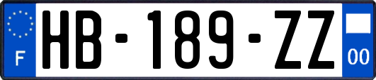 HB-189-ZZ