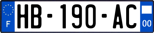 HB-190-AC