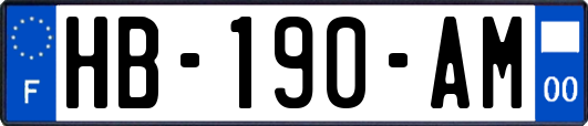 HB-190-AM