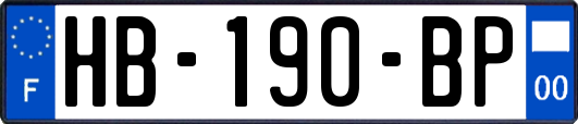 HB-190-BP