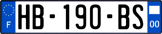 HB-190-BS