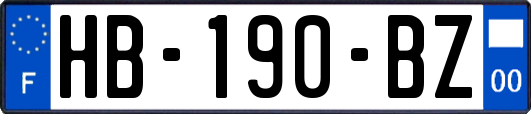 HB-190-BZ