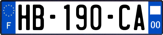 HB-190-CA