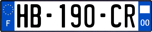 HB-190-CR