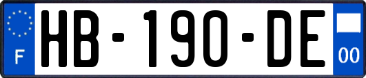 HB-190-DE