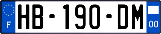 HB-190-DM