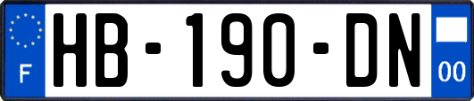 HB-190-DN