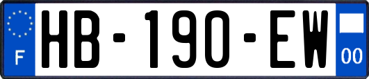 HB-190-EW