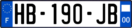 HB-190-JB