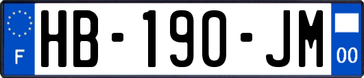 HB-190-JM