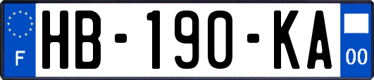 HB-190-KA