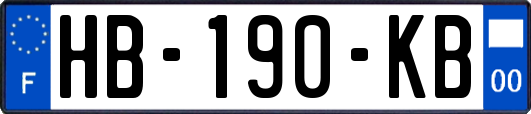 HB-190-KB