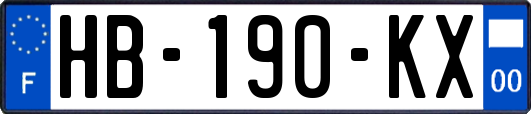 HB-190-KX