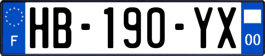 HB-190-YX