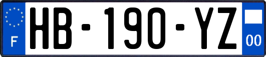 HB-190-YZ