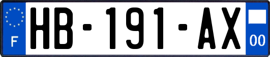 HB-191-AX