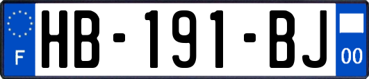 HB-191-BJ