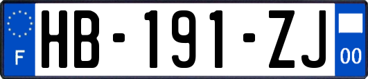 HB-191-ZJ