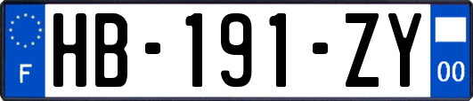 HB-191-ZY