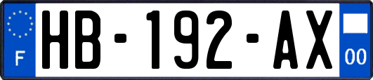 HB-192-AX