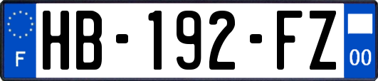 HB-192-FZ
