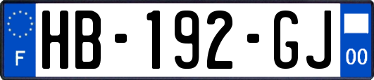 HB-192-GJ