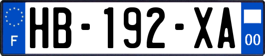 HB-192-XA