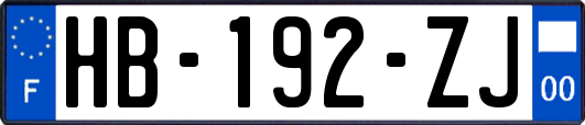 HB-192-ZJ