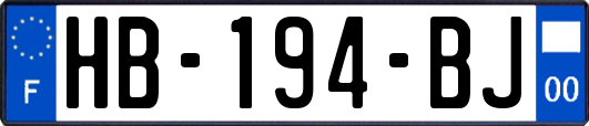 HB-194-BJ